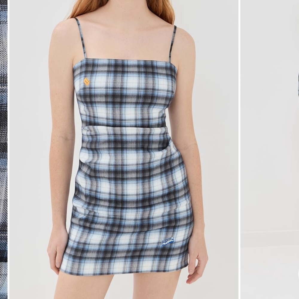 Acne Studios Check Flannel Dress NWT - Picture 3 of 7
